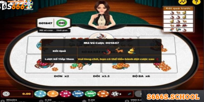 Trải nghiệm ngay bầu cua trực tuyến tại S666