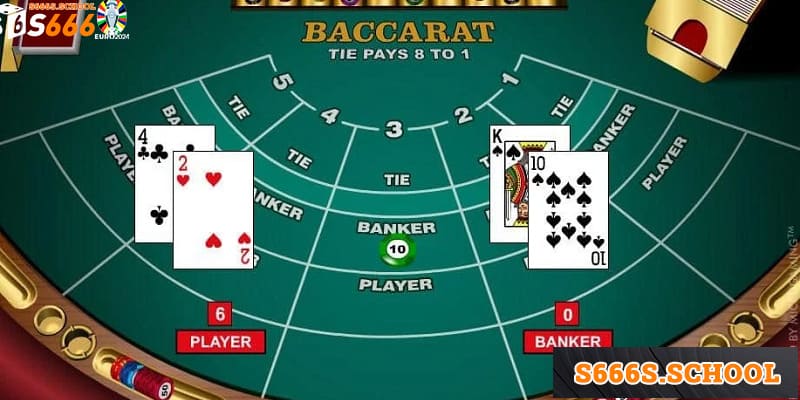 Cách đánh trong bài Baccarat tại nhà cái S666