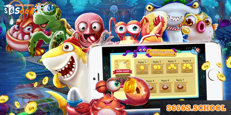 Game bắn cá 2D dễ chơi, hấp dẫn với cơ hội nhận thưởng lớn